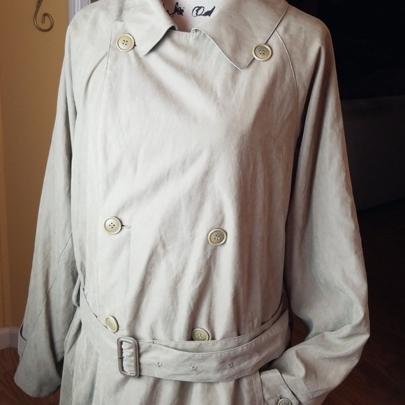 Men's London Fog Trench Coat - Picture 3 of 7